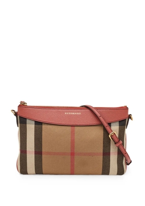 Burberry Pre-Owned Nova Check crossbody bag - Brown