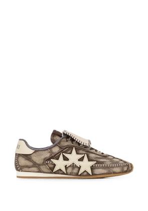 AMIRI Pacific flat sneakers - Brown