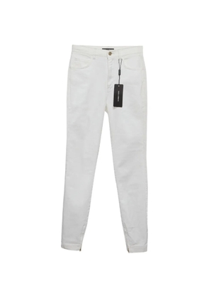 Dolce & Gabbana Pre-Owned zip-cuff jeans - White