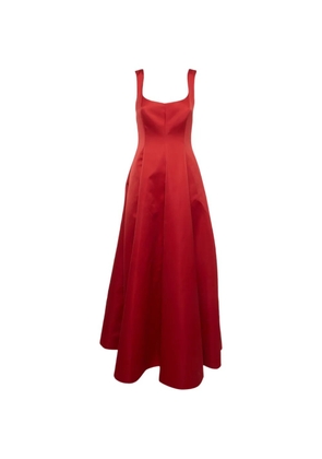 Carolina Herrera Vintage maxi flared dress