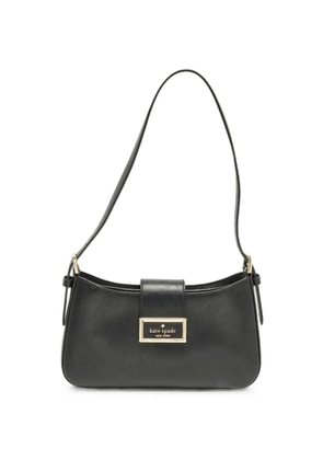 Kate Spade Reegan logo-plaque shoulder bag - Black