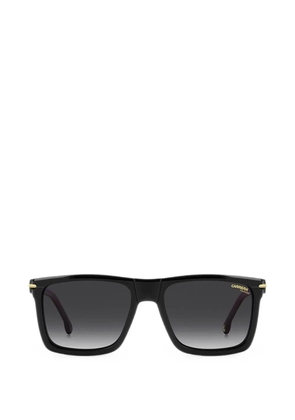 Carrera square-frame clip-on glasses - Black