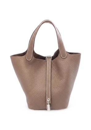 Hermès Pre-Owned 2025 PM Picotin Lock tote bag - Brown