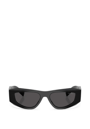 Prada Eyewear geometric-frame sunglasses - Black