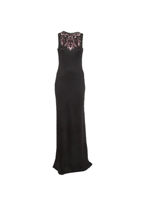 Just Cavalli Vintage embellished sleeveless maxi dress - Black