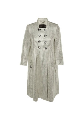 Burberry Pre-Owned double-breasted coat - Silver