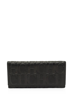 Carolina Herrera Vintage monogram wallet - Black