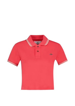 Vivienne Westwood Orb-embroidered short-sleeve polo shirt