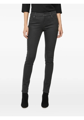 Valentino Garavani Pre-Owned distressed slim-fit jeans - Black