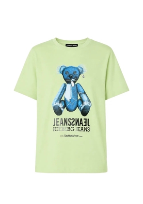 Iceberg teddy bear-print T-shirt - Green