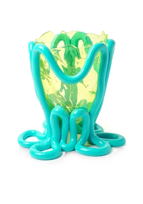 Gaetano Pesce Summer wavy-edge vase - Yellow