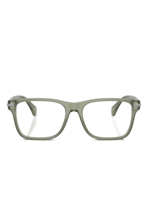 Moncler Eyewear rectangle-frame glasses - Green