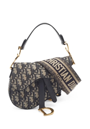 Christian Dior Pre-Owned 2018 Oblique shoulder bag - Blue