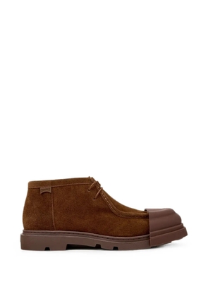 Camper Junction suede ankle boots - Brown