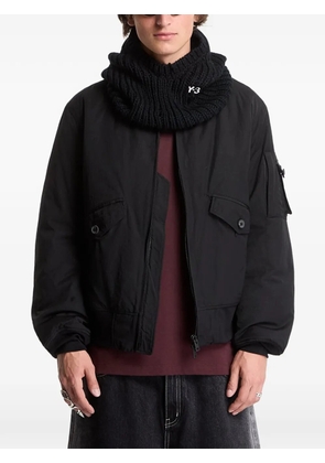 Y-3 pocket-detail zip-up bomber jacket - Black