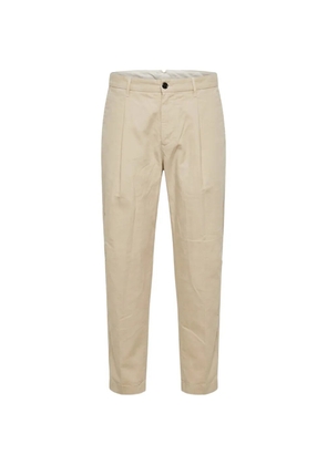 Nine In The Morning panelled pleated trousers - Neutrals