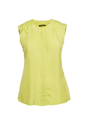 Weekend Max Mara pleated-details sleeveless blouse - Green