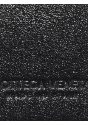 Bottega Veneta Pre-Owned Intreccio leather passport holder - Black