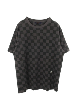 Louis Vuitton Pre-Owned 2010s Damier short-sleeve T-shirt - Grey