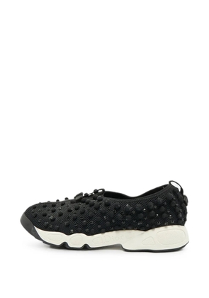 Christian Dior Pre-Owned Fusion crystal-embellished sneakers - Black