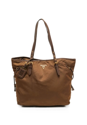 Prada Pre-Owned double-handle tote bag - Brown