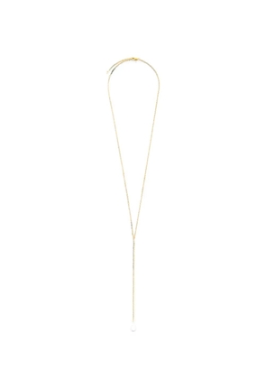 TOTEME crystal-pendant Y-chain necklace - Gold