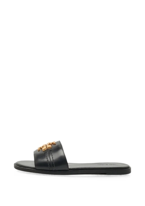 Tory Burch Everly logo-plaque sandals - Black