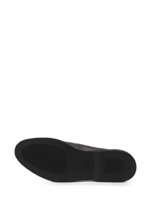 Doucal's leather derby shoes - Black