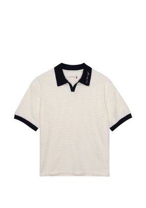 Honor The Gift colour-block pique polo shirt - Neutrals