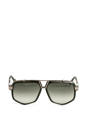 Cazal 8049 geometric-frame sunglasses - Green