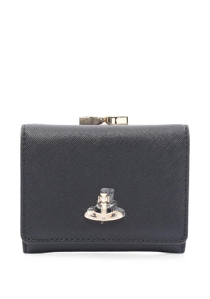 Vivienne Westwood Pre-Owned 2000s Orb trifold wallet - Black