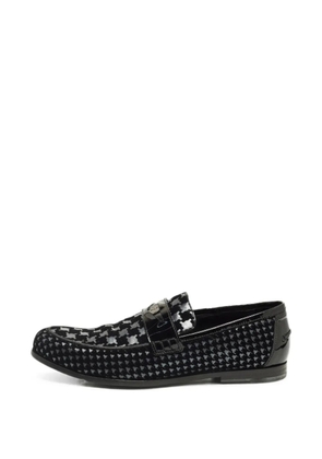 Jimmy Choo Pre-Owned patent-leather penny loafers - Black
