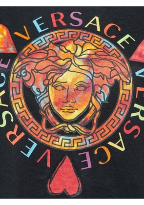 Versace Pre-Owned Medusa logo-print T-shirt - Black