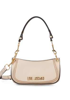 Love Moschino logo-lettering tote bag - Neutrals