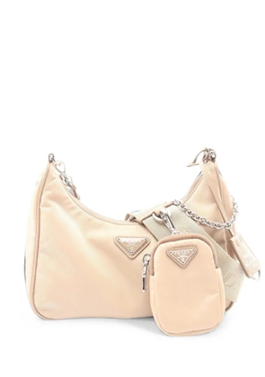 Prada Pre-Owned 2010s Re-Edition 2005 two-way handbag - Neutrals