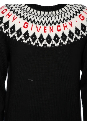 Givenchy Pre-Owned long-sleeves sweater - Black