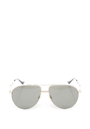 Gucci Pre-Owned pilot-frame sunglasses - Gold