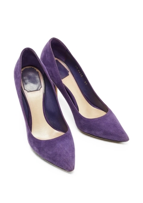 Christian Dior Pre-Owned Cherie pointed-toe pumps - Purple