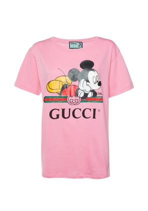 Gucci Pre-Owned x Disney Mickey Mouse T-shirt - Pink