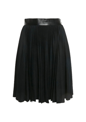 Gucci Pre-Owned pleated mini skirt - Black