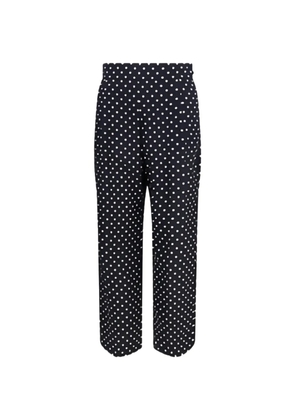 Valentino Garavani polka-dot trousers - Blue