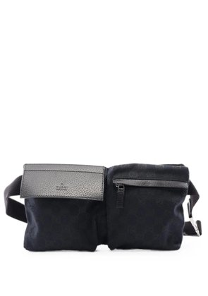 Gucci Pre-Owned 2010s GG canvas belt bag - Black