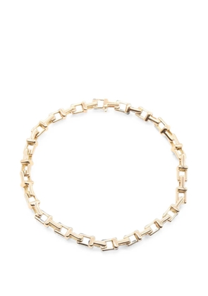 Tiffany & Co. Pre-Owned 2010s T Narrow chain bracelet - Gold