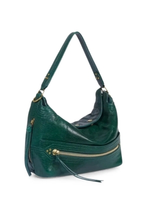 Jérôme Dreyfuss Lucky studded leather shoulder bag - Green