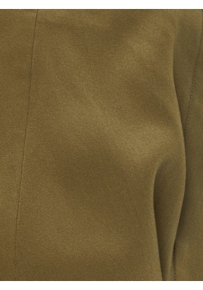 Celine Pre-Owned cap-sleeve blouse - Green