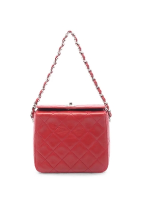 CHANEL Pre-Owned 1996-1997 interlocking-CC shoulder bag - Red