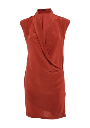 AllSaints wrap-detail mini dress - Red