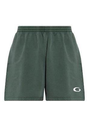 Balenciaga sports-icon logo shorts - Green