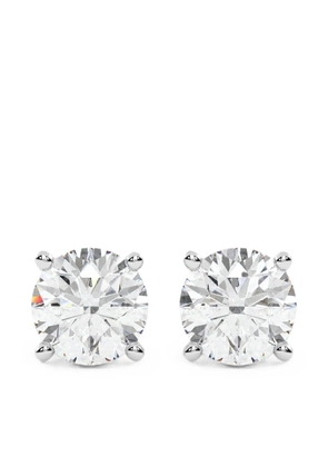 Diamond Essentials diamond stud earrings - Silver