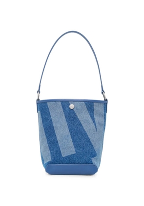 Rally Movement mini Rally The Bag logo-print bucket bag - Blue